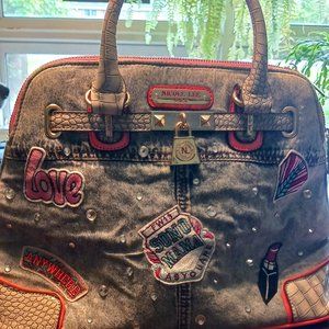 NWOT NICOLE LEE DENIM HANDBAG SHOULDER BAG